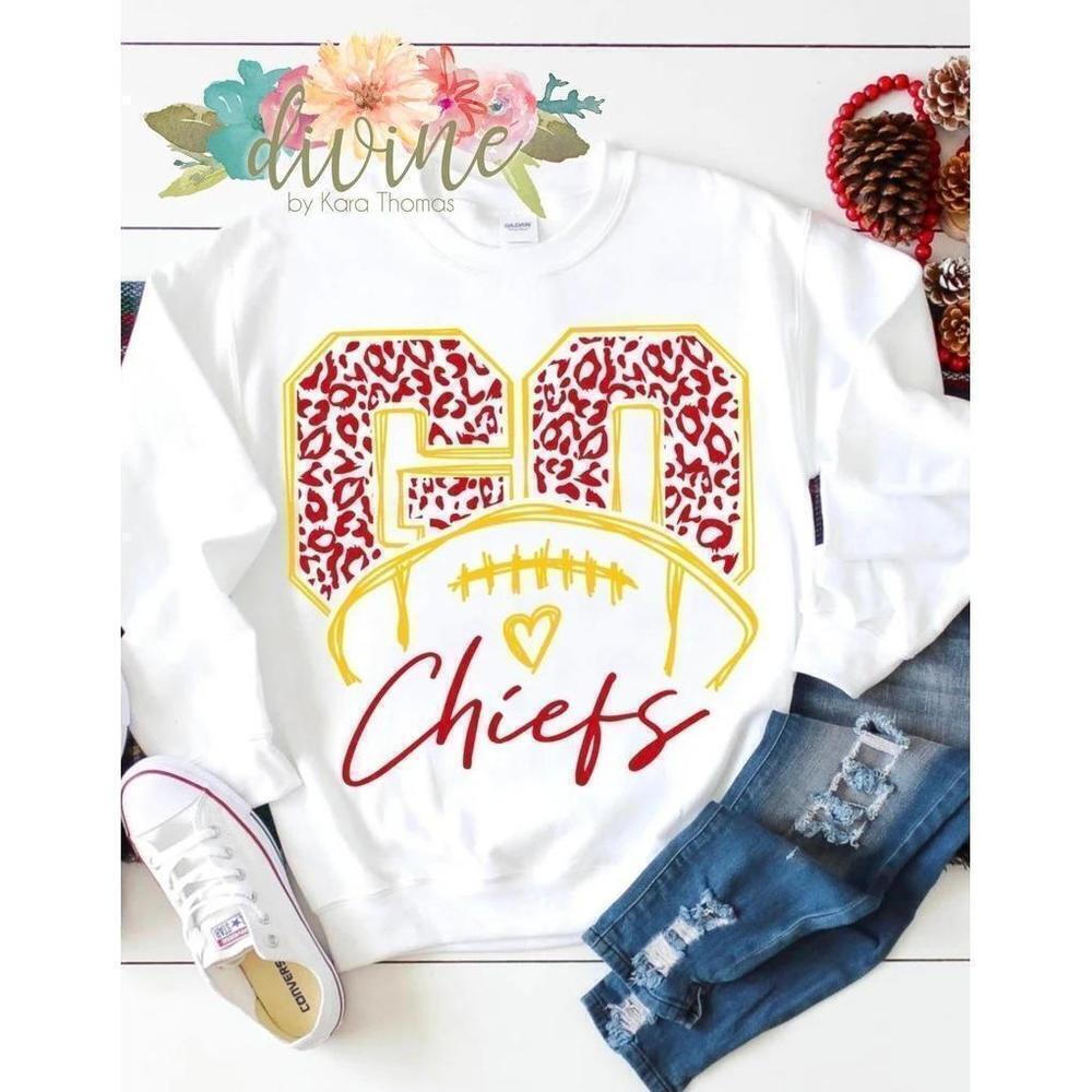 Kansas City Chiefs Football Fan Gift Retro Streetwear Cozy Sweatshirt
